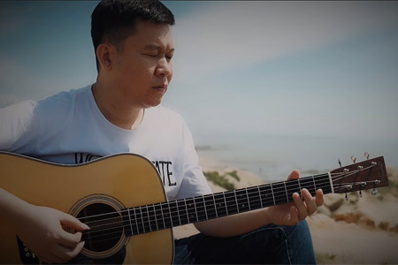 海阔天空指弹吉他谱 Beyond 梁海彬指弹改编【视频教学】