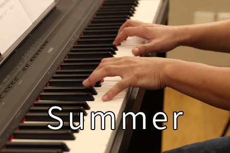 菊次郎的夏天 Summer钢琴谱五线谱 视频教学讲解