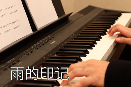 雨的印记钢琴简谱 视频教学