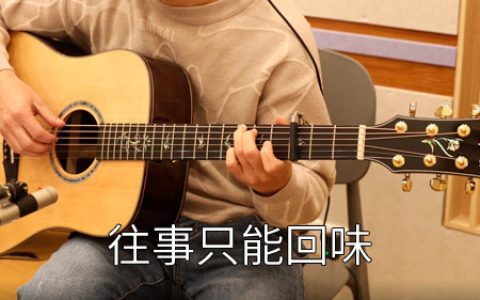 往事只能回味吉他谱 G调指法原版编配【视频教学】