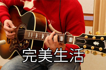 许巍 完美生活吉他谱D调原版 视频教学讲解