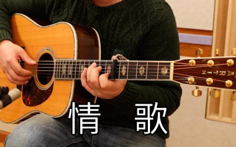梁静茹《情歌》吉他谱 C调原版编配【视频教学】