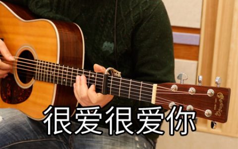 刘若英 很爱很爱你吉他谱 C调原版高清谱【视频教学】