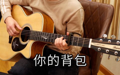 陈奕迅 你的背包吉他谱 C调简单版【视频教学】