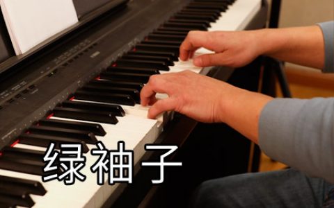 经典英国民谣 绿袖子钢琴简谱 G调简单版【视频教学】