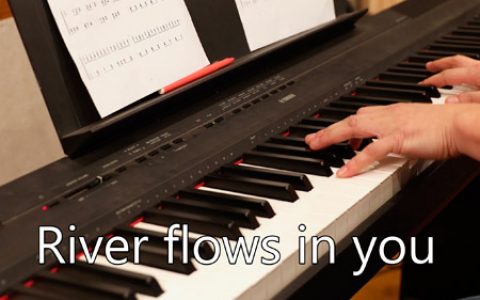 李闰珉 River flows in you钢琴简谱 C调简单版【视频教学】