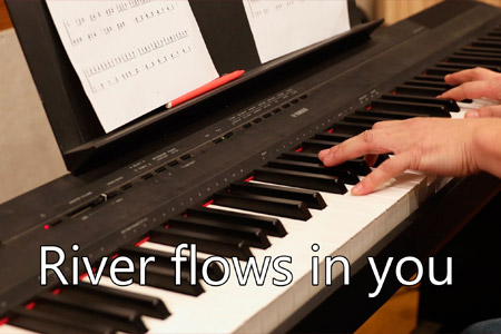 River flows in you钢琴简谱 视频教学