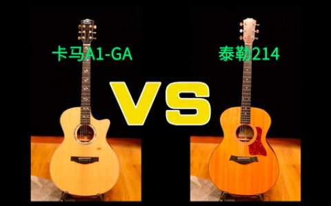 吉他评测 卡马A1-GA VS 泰勒214老款全单深度音色对比试听